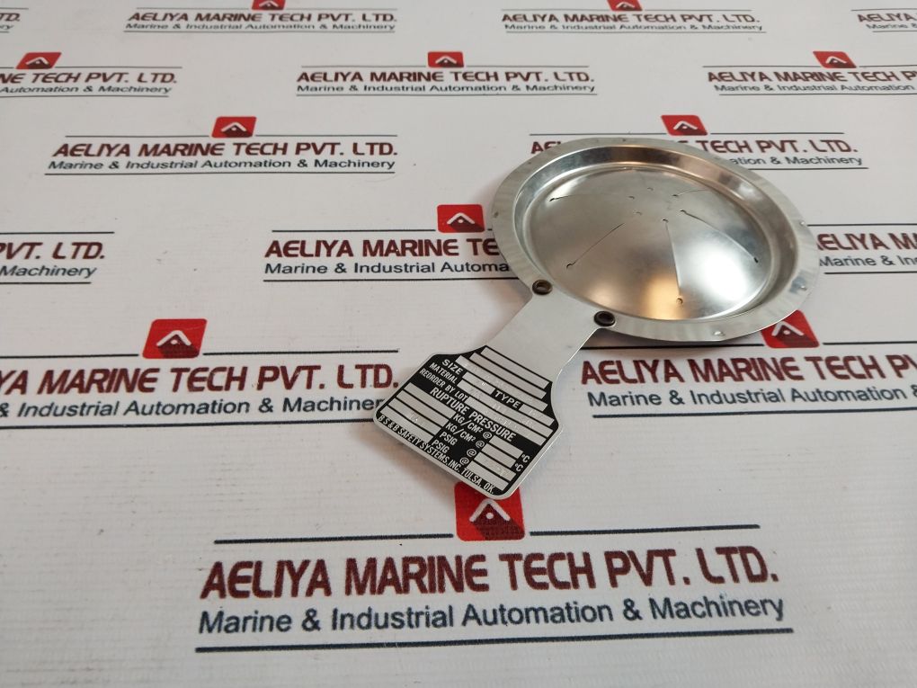 Bs & B Type Dv 295 3279 Safety Rupture Disc Disk Size