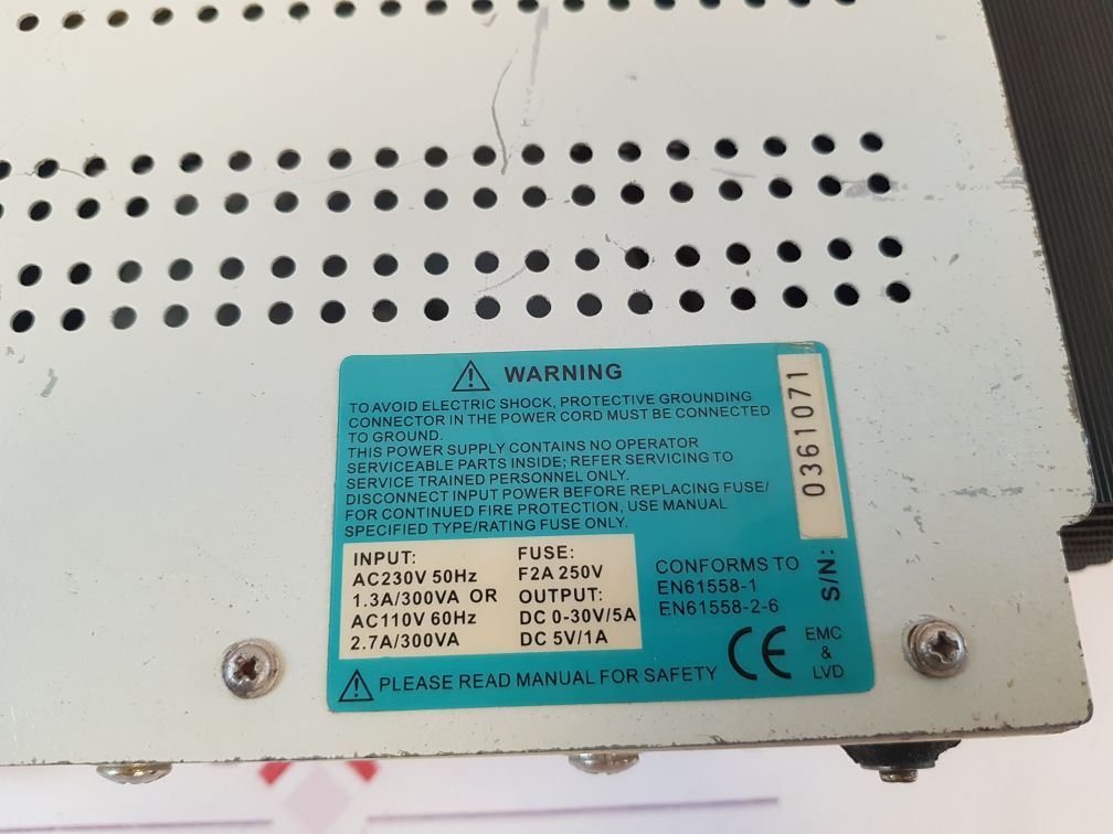 Bst Psd305C High Perfomance Regulated Dc Power Supply