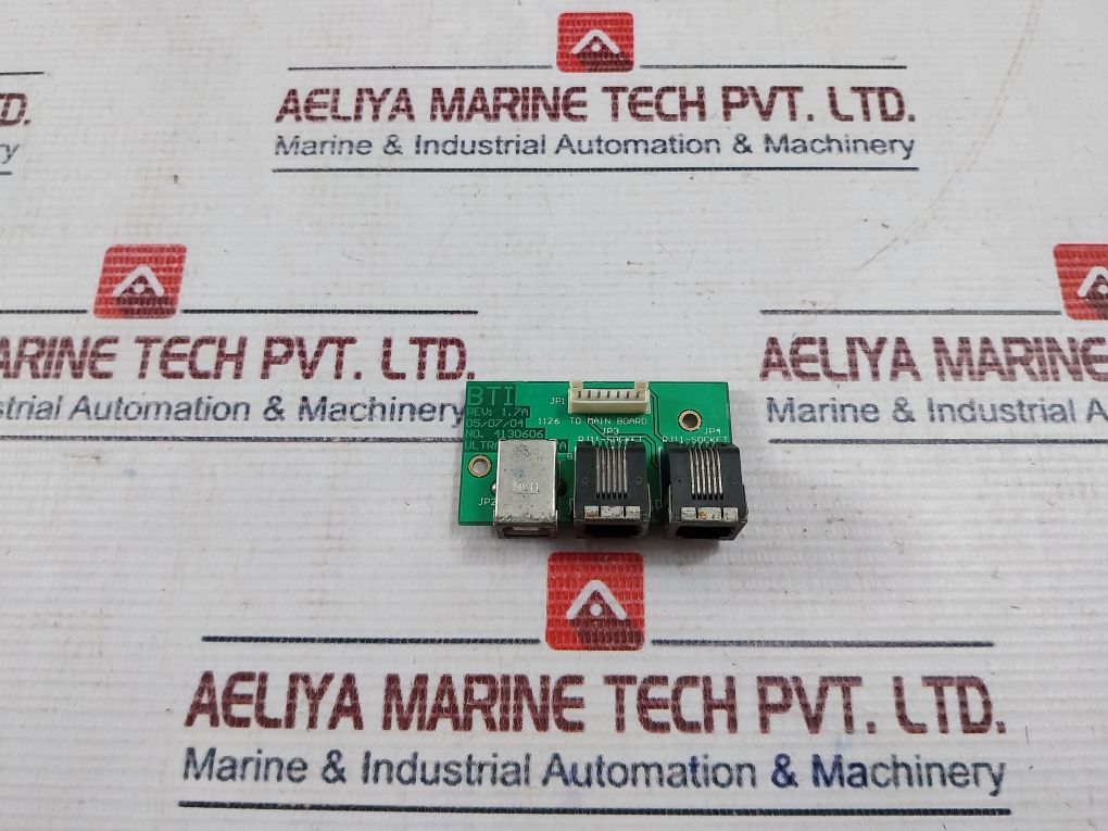 Bti Pca Ultra_Usb_V17A Connector Board 4130606 Rev 1.7A
