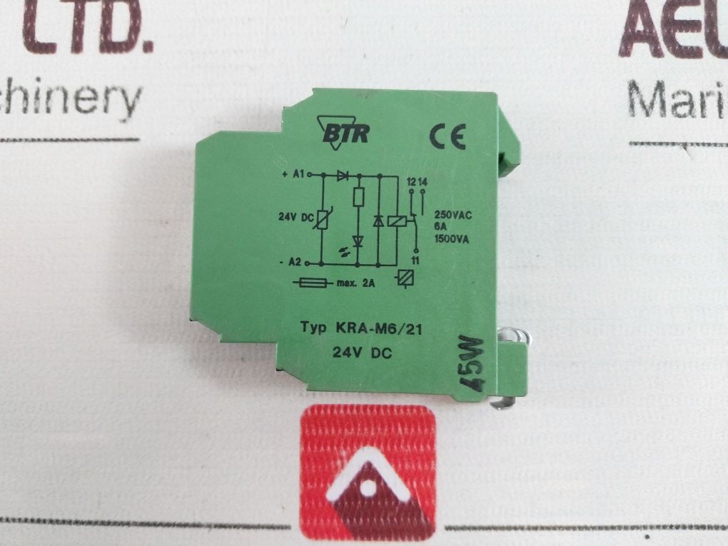 Btr Kra-m6/21 Coupling Module 24V Dc