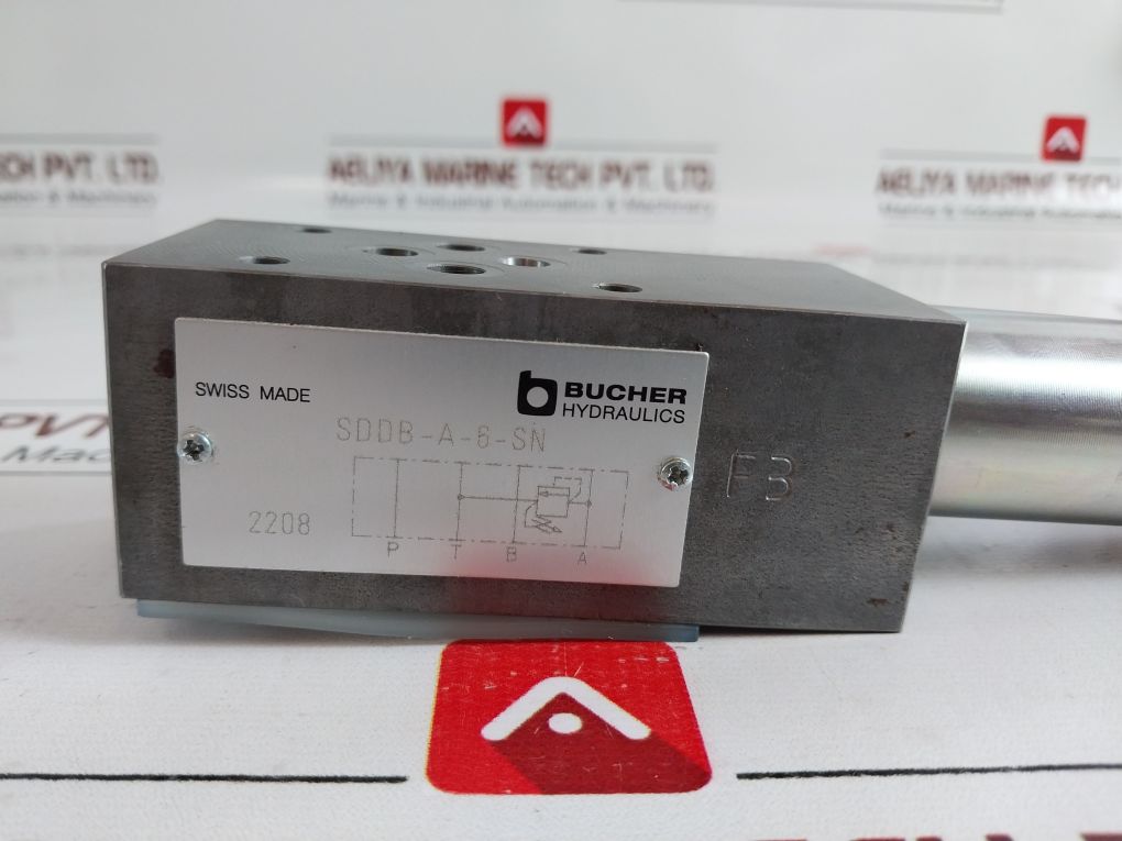 Bucher Hydraulics Sddb-a-6-sn Pressure Relief Valve