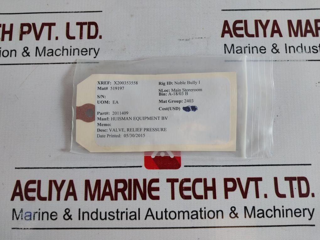 Bucher Hydraulics Sddb-a-6-sn Pressure Relief Valve