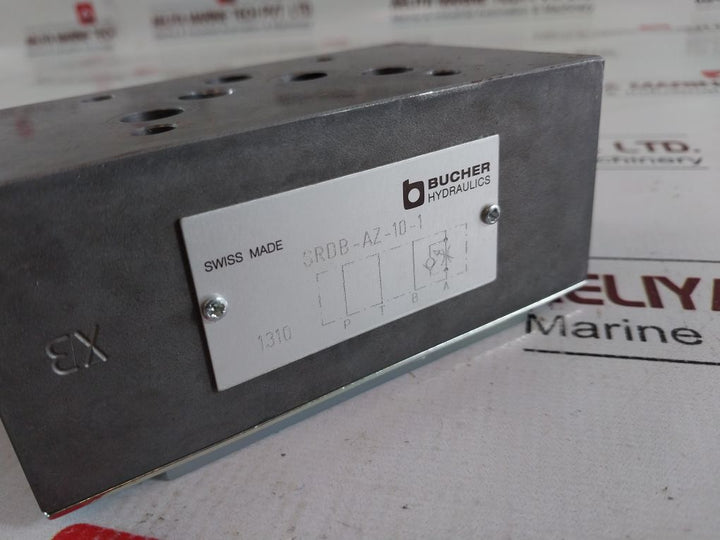 Bucher Hydraulics Srdb-az-10-1 Throttle Check Valve