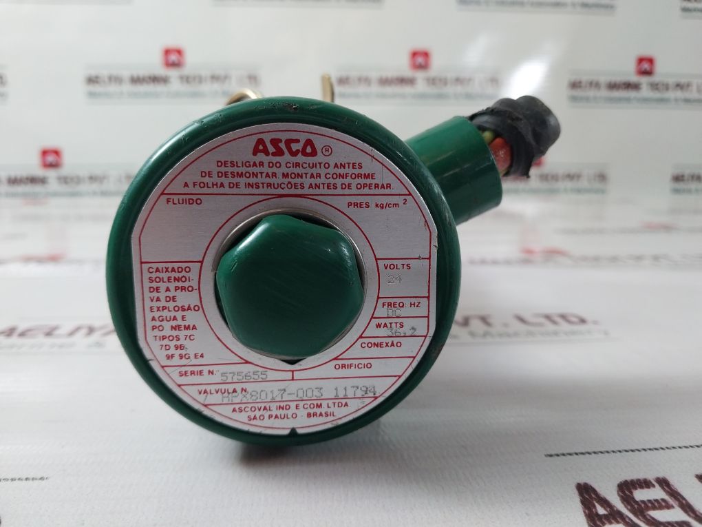 Bucka Hpx8017-003 11794 Electrical Control Head 24 Volts 1.5 Amps