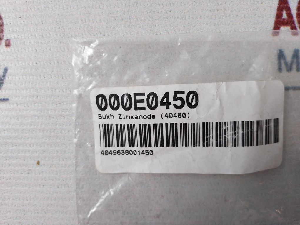 Bukh 000E0450 Zink Anode