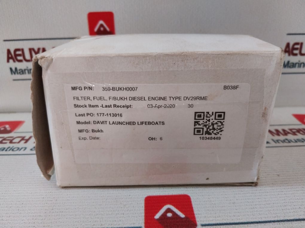 Bukh 610D0201 Fuel Filter Kit