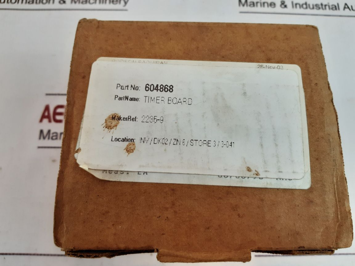 Bunn-o-matic 2235-0000 Electro-mechanical Timer