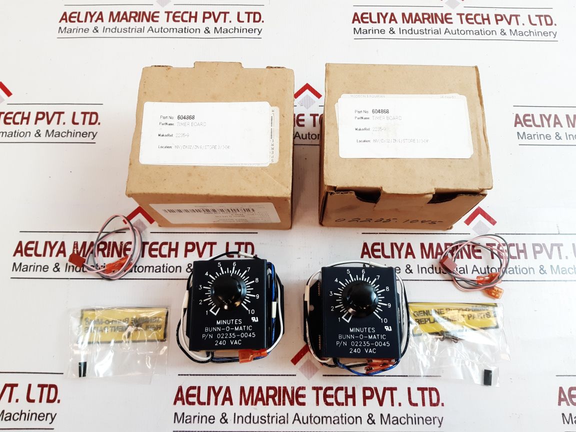 Bunn-o-matic 2235-9 Timer Board
