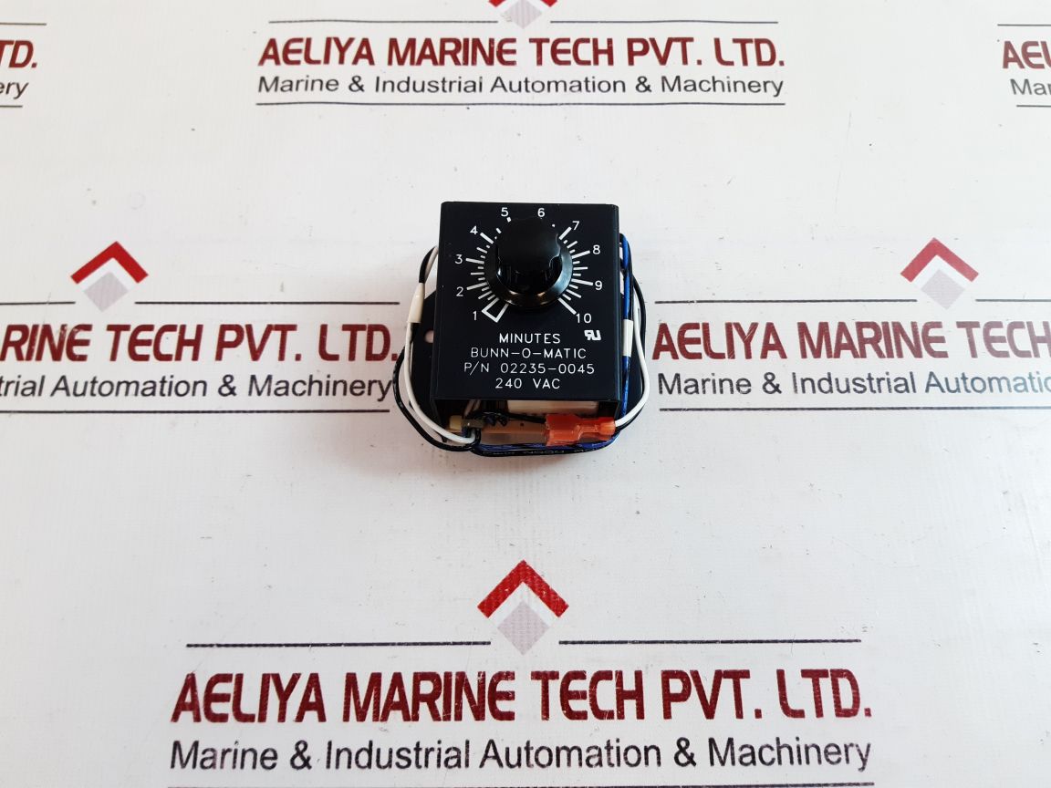 Bunn-o-matic 02235-0045 timer