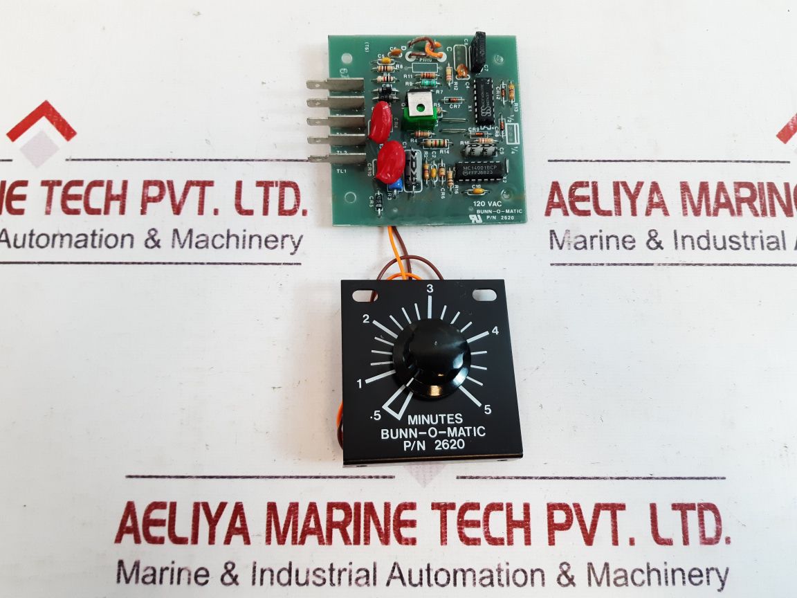 Bunn-o-matic 2620 Timer Board 604888
