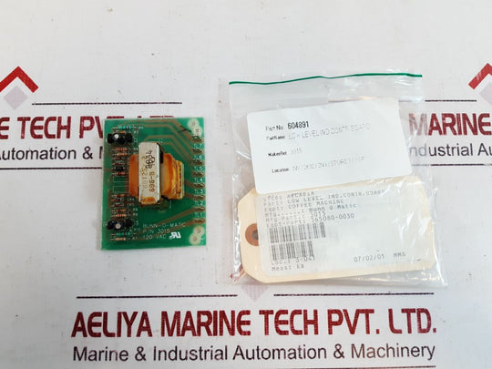 Bunn-o-matic 3015 Control Board
