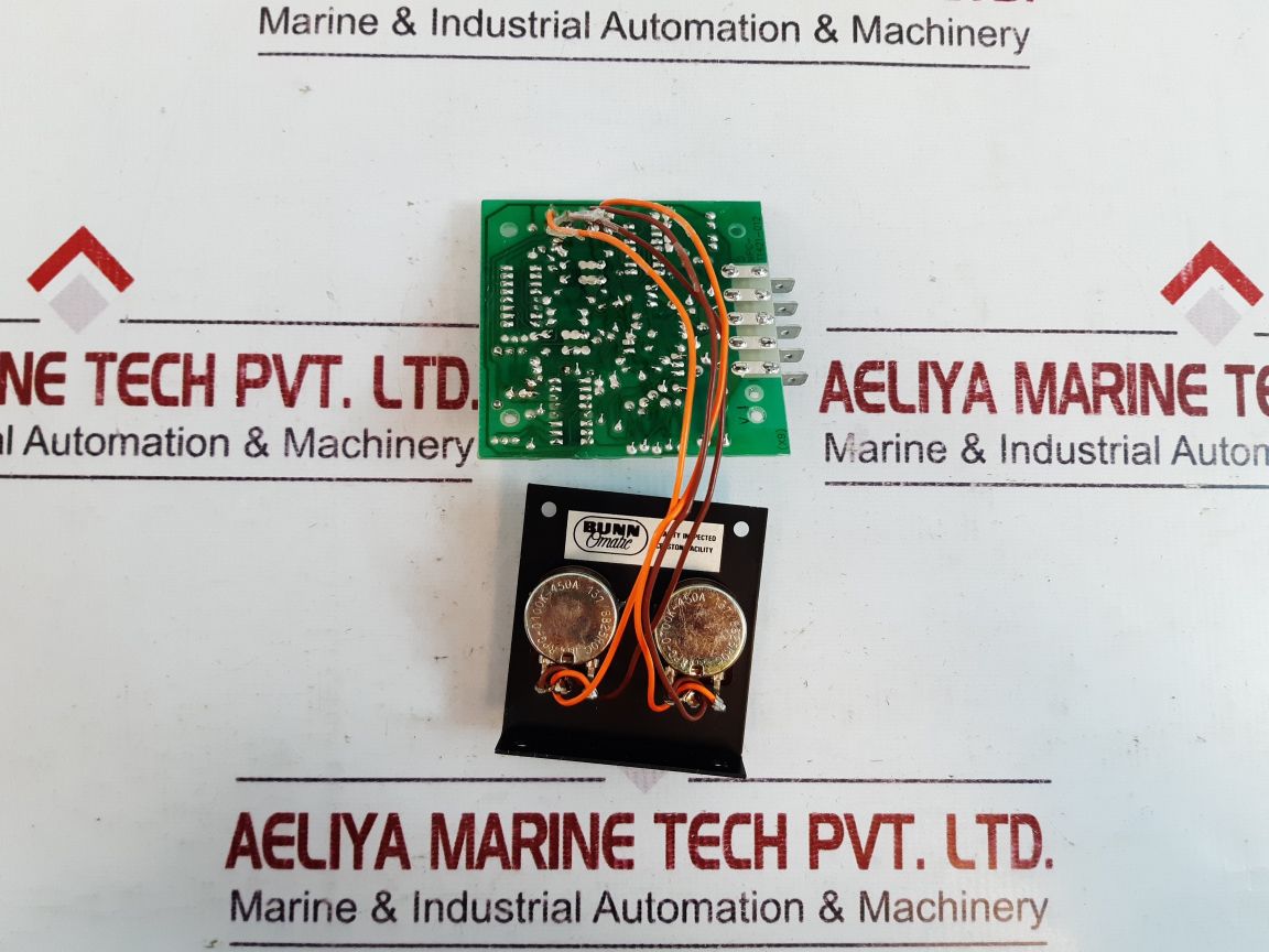 Bunn-o-matic 3355 Dual Timer Board 604887