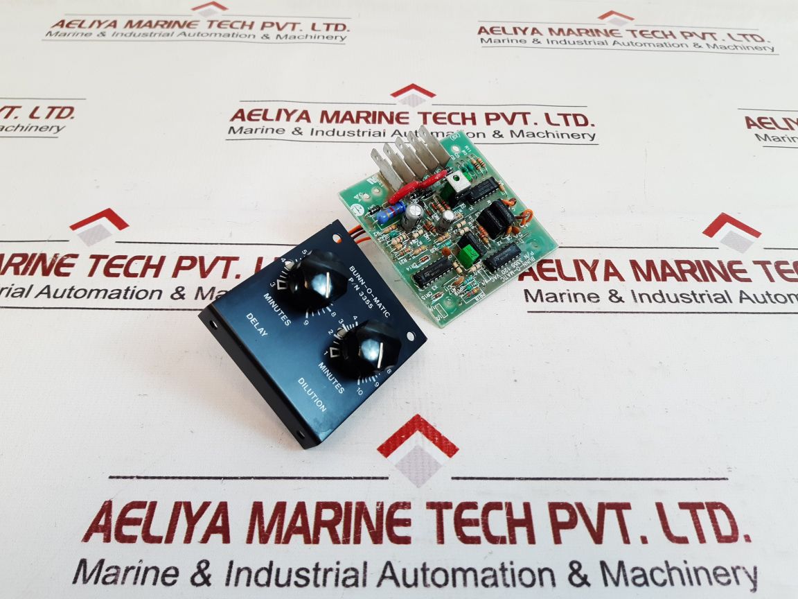 Bunn-o-matic 3355 Dual Timer Board 604887