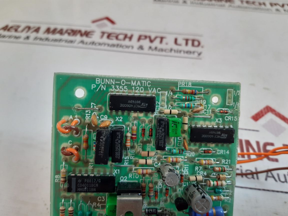 Bunn-o-matic 3355 Dual Timer Board 604887