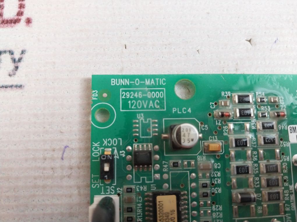 Bunn-o-matic Bm29246.0000 Electronic Timer Board 120Vac