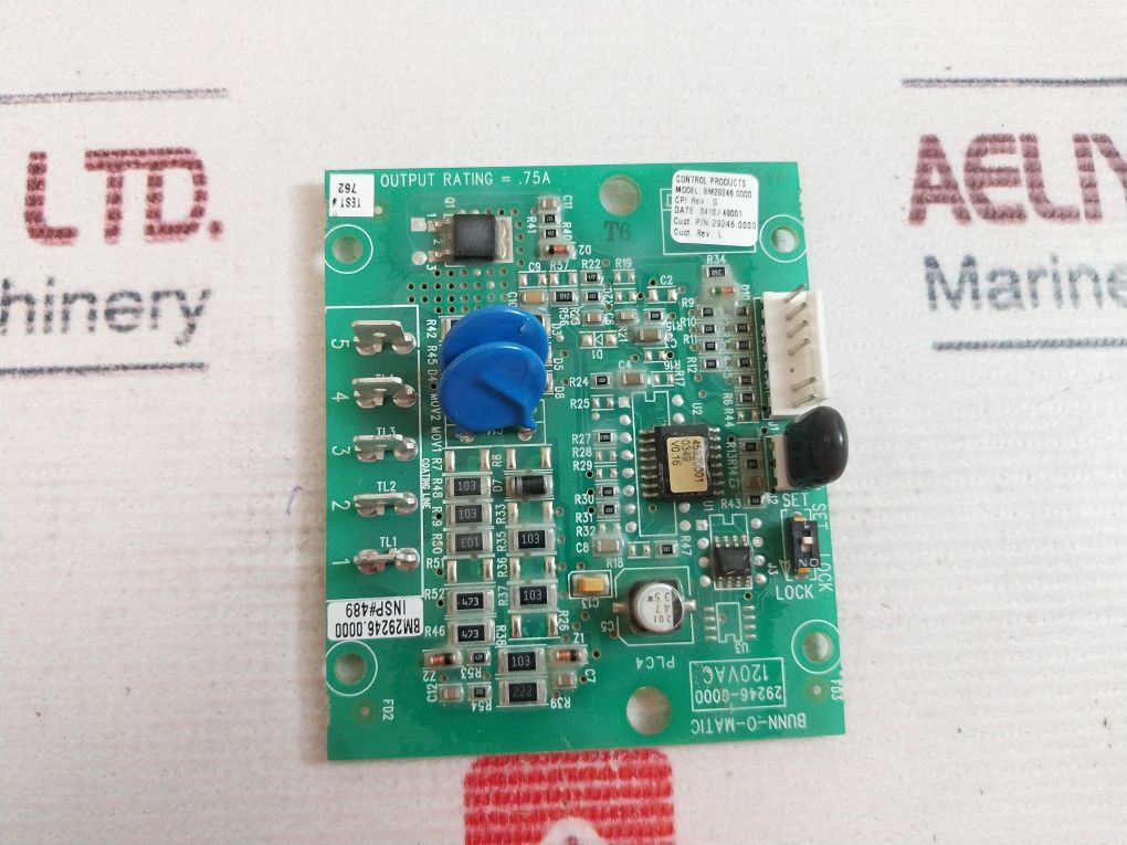 Bunn-o-matic Bm29246.0000 Electronic Timer Board 120Vac