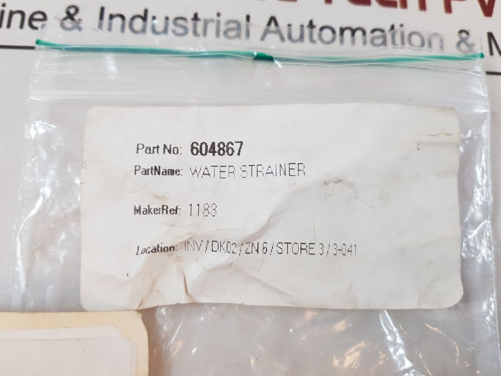 Bunn o matic 1183 water strainer