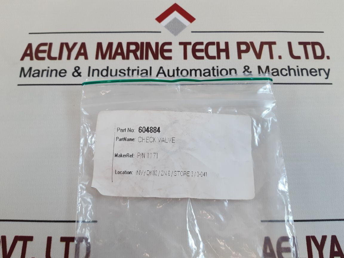 Bunn Omatic 1171 Check Valve
