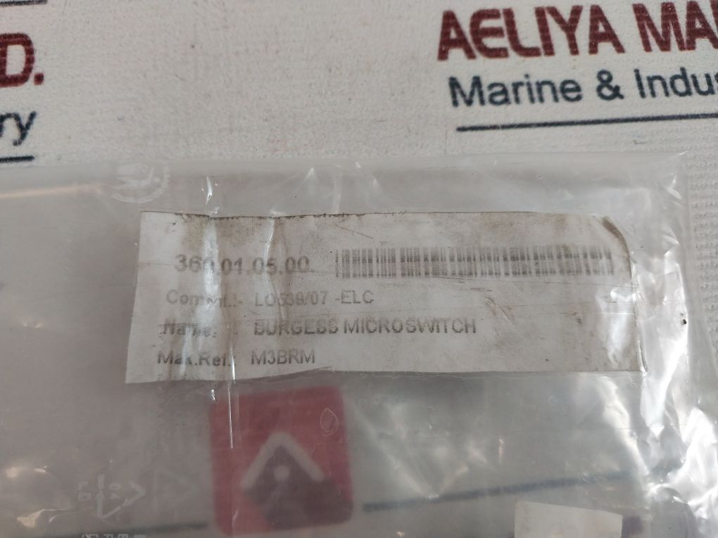 Burgess M3Brm Micro Switch 250 Vac