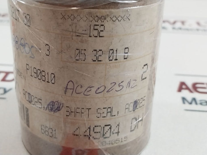 Burgmann 1.4571 T025 Us1 Uuv Mechanical Shaft Seal 190810
