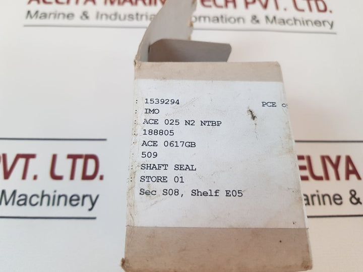 Burgmann 1,4571 Mechanical Seal
