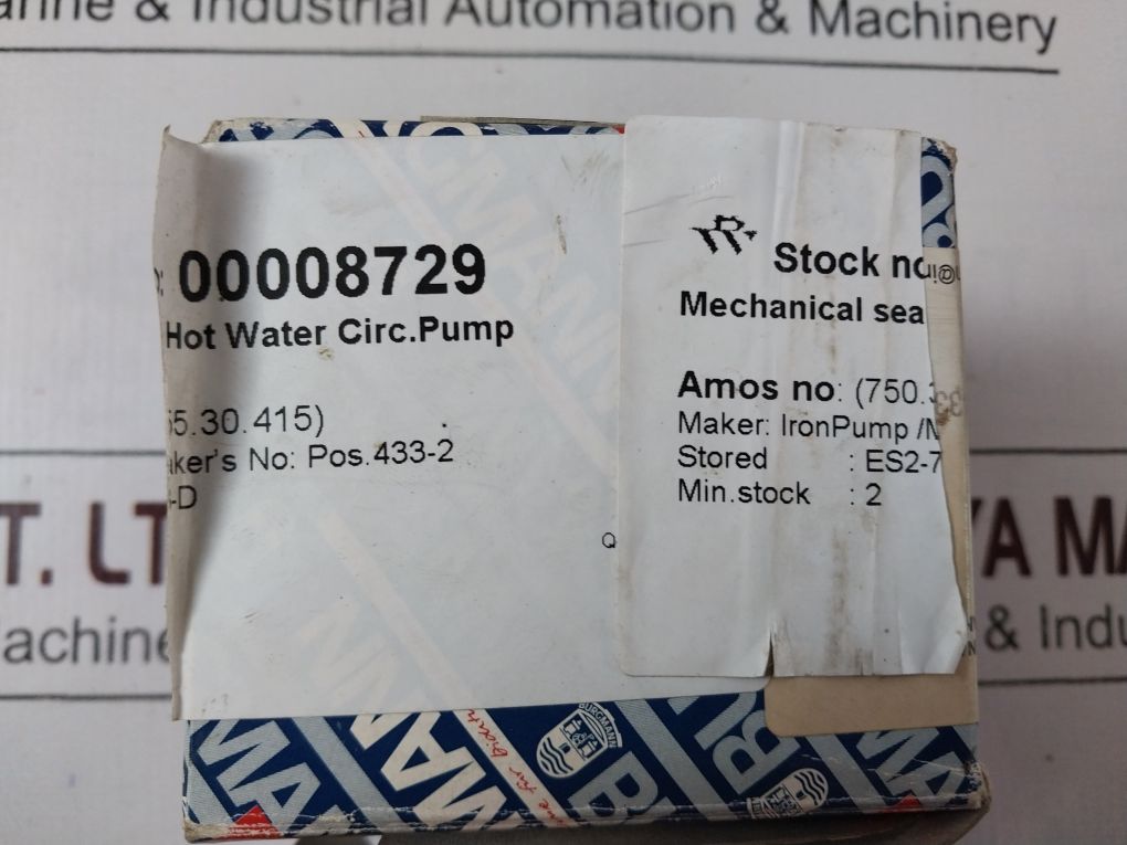 Burgmann Mg1S20/45-z Mechanical Seal 10-1145-00113 Set