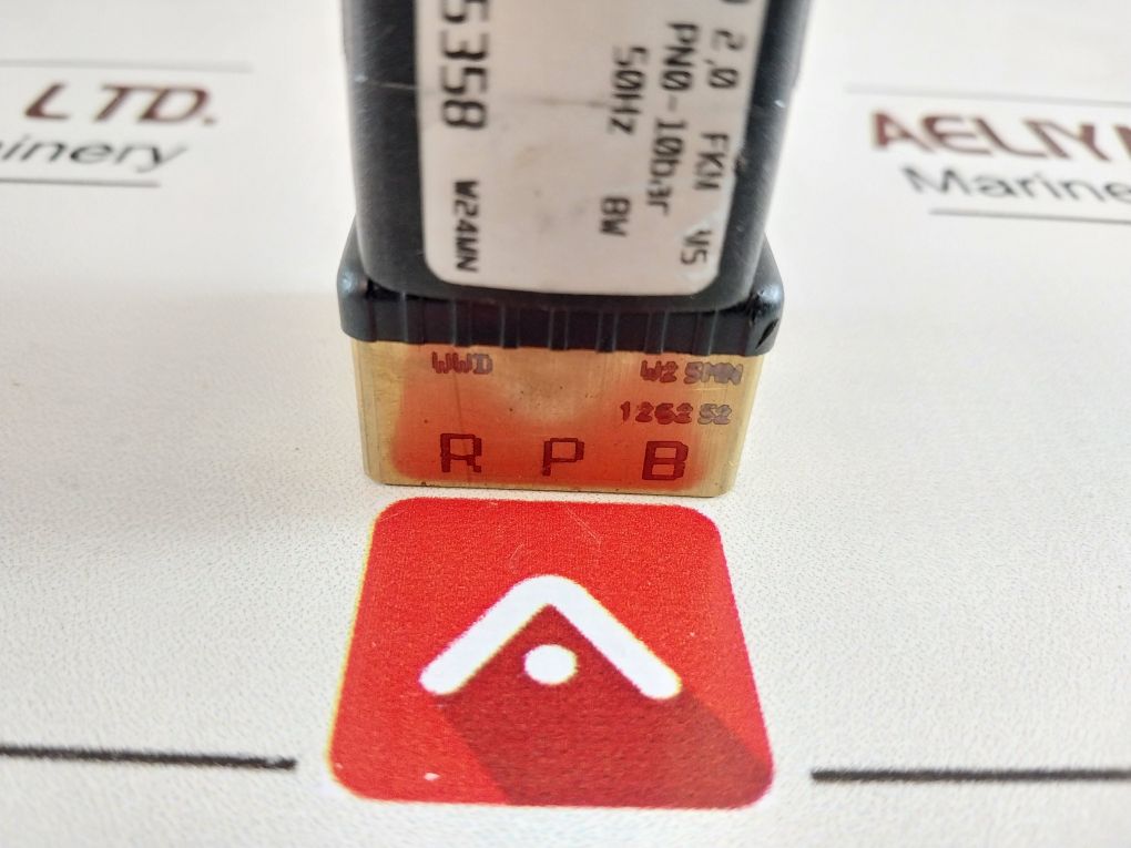 Burkert 00125358 Solenoid Valve 6014D 24/50 1/8 In