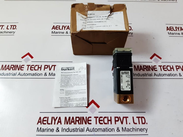 Burkert 00134993 0330 Solenoid Valve
