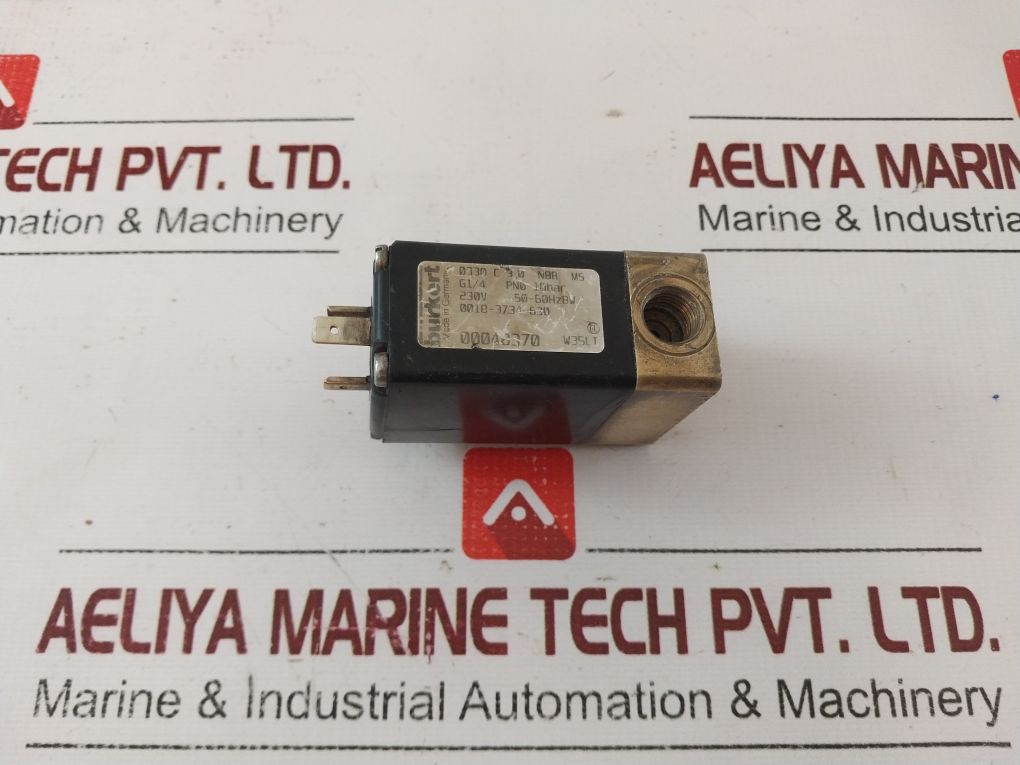 Burkert 0330 C 3,0 Nbr Ms Solenoid Valve
