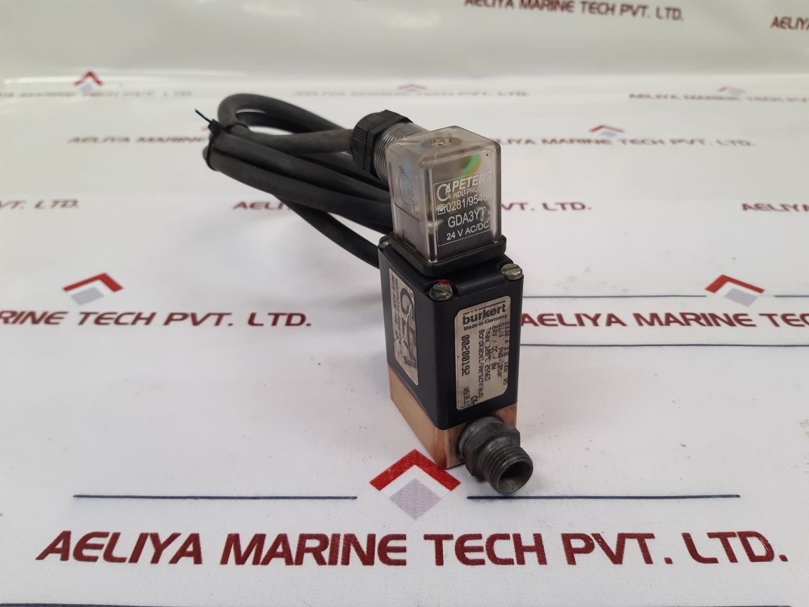 Burkert 00200192 Solenoid Valve G1/4 0-10Bar