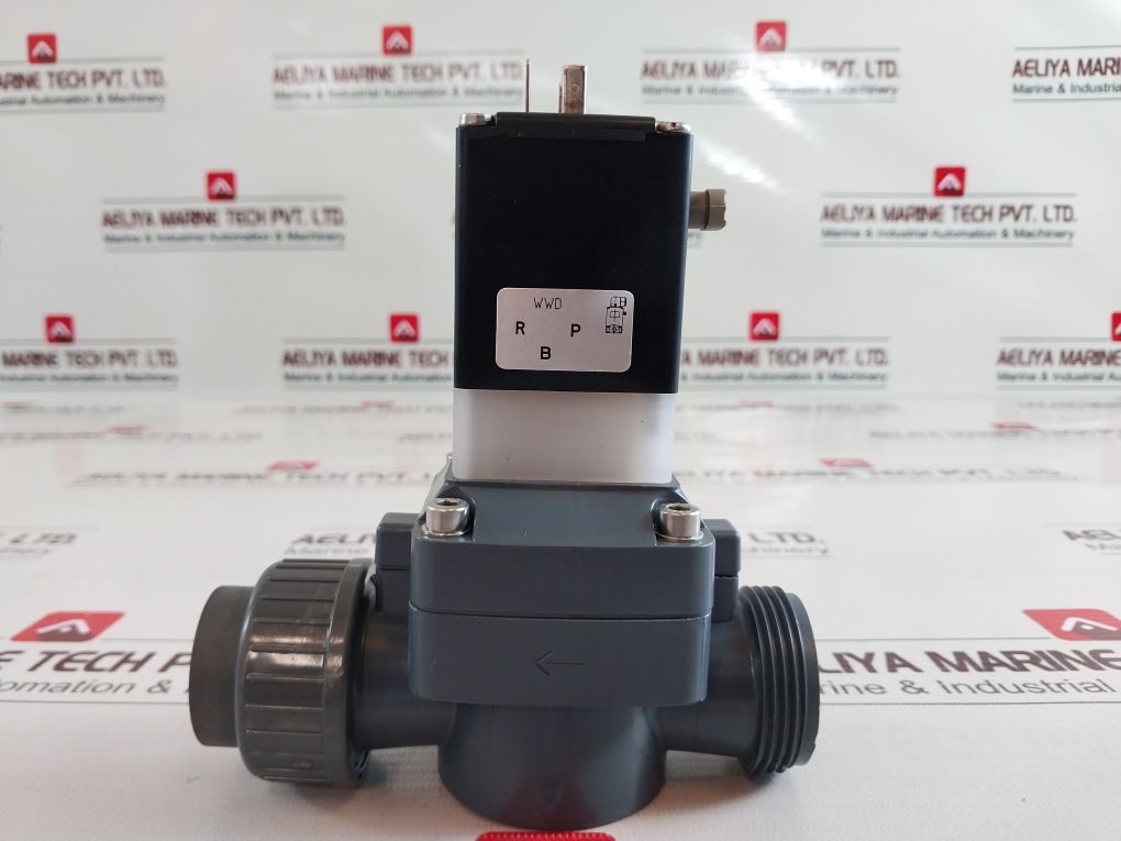 Burkert 0142 A 3/4 Fkm P Solenoid Valve 120V 60Hz 5W