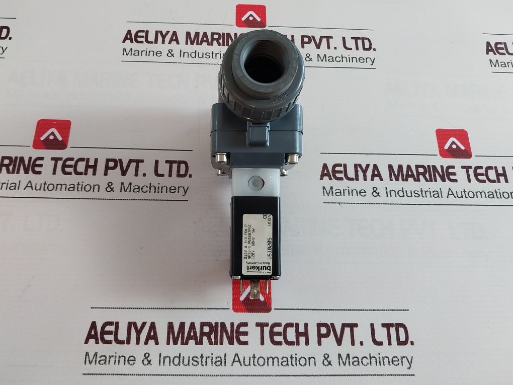 Burkert 0142 A 3/4 Fkm P Solenoid Valve 120V 60Hz 5W