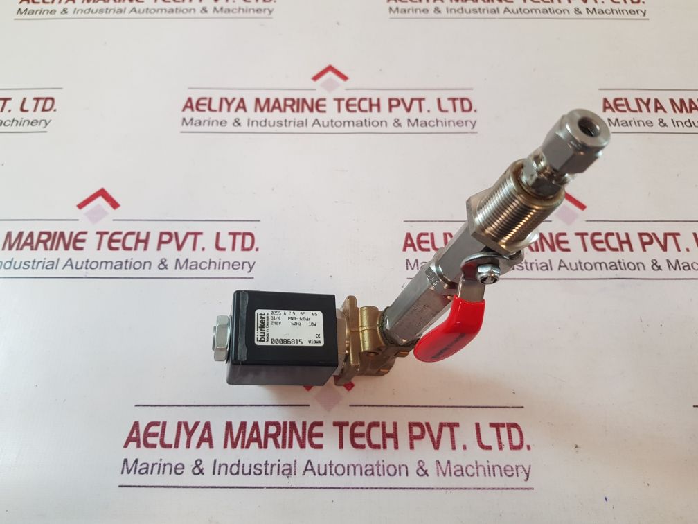 Burkert 0255 a 2,5 sf ms solenoid valve 