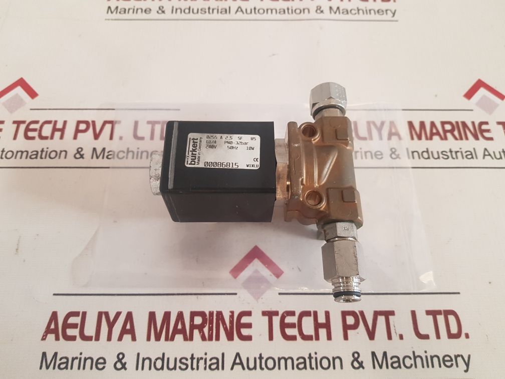 Burkert 0255 A 2,5 Sf Ms Solenoid Valve
