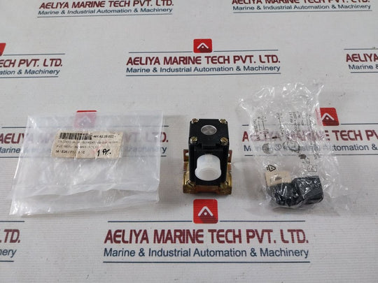 Burkert 0256 A 4,0 Fkm Ms Solenoid Valve With 2508-00/3 Connector