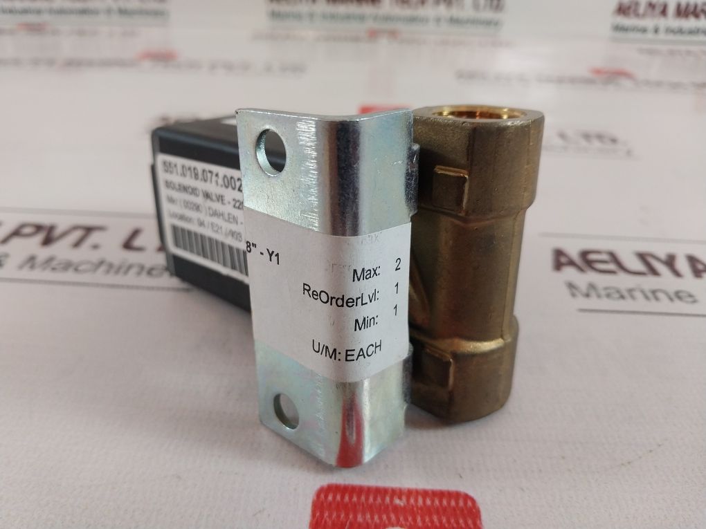Burkert 0256 A 5,0 Nbr Ms Solenoid Valve 00167100 230V 50Hz 10W