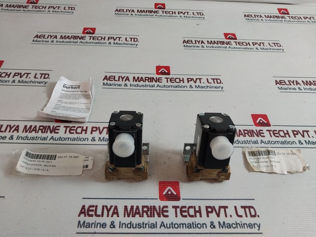 Burkert 0256 A 5,0 Nbr Ms Solenoid Valve G3/8 Pn0-6Bar