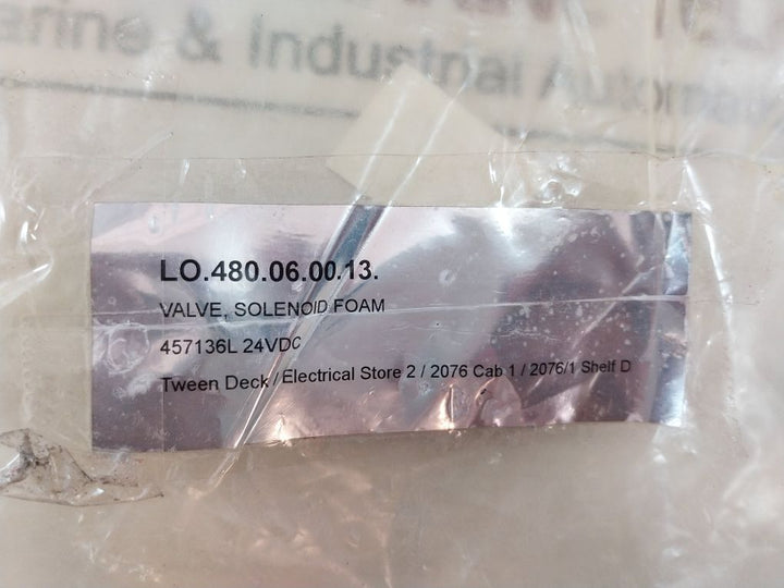 Burkert 0282 A 1/2 Fpm Br Solenoid Valve