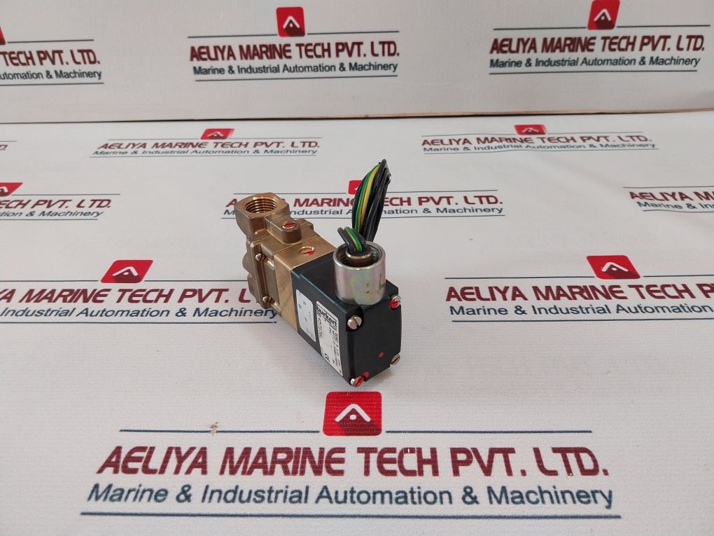 Burkert 0282 A 1/2 Fpm Br Solenoid Valve