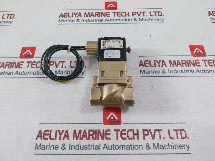 Burkert 0282 A 1/2 Fpm Br Solenoid Valve