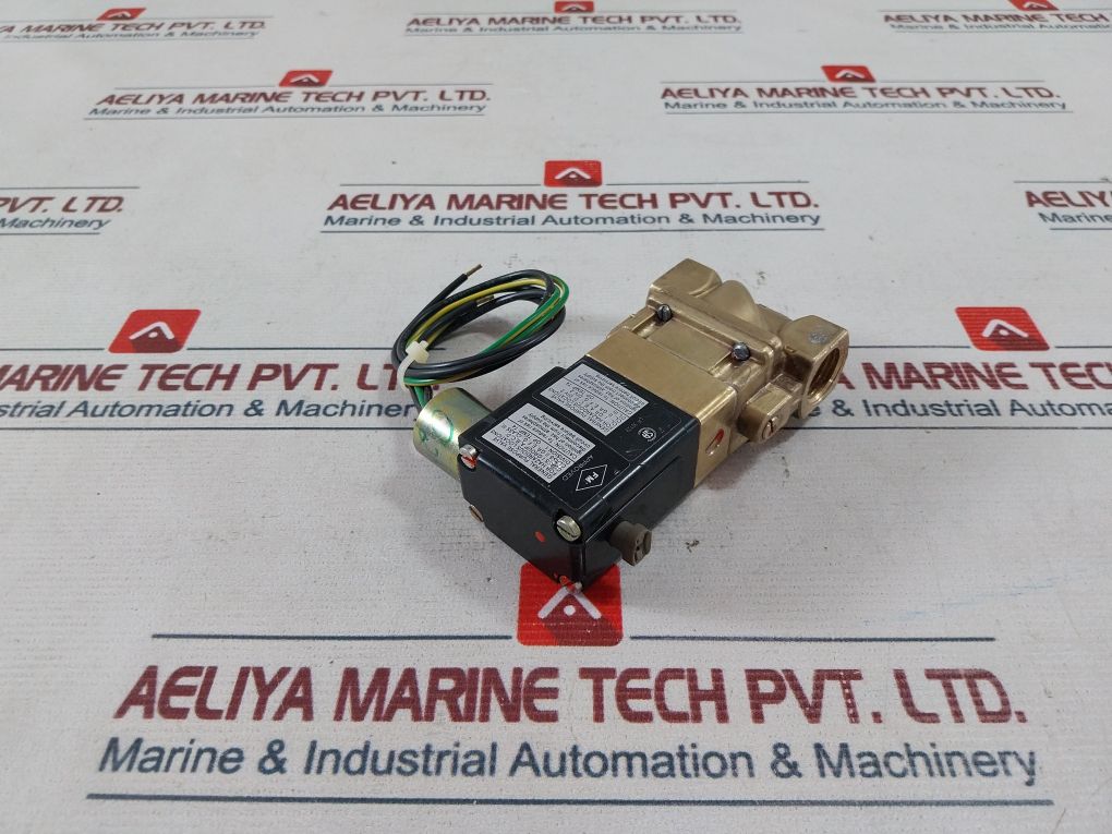 Burkert 0282 A 1/2 Fpm Br Solenoid Valve