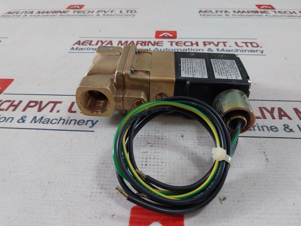 Burkert 0282 A 1/2 Fpm Br Solenoid Valve