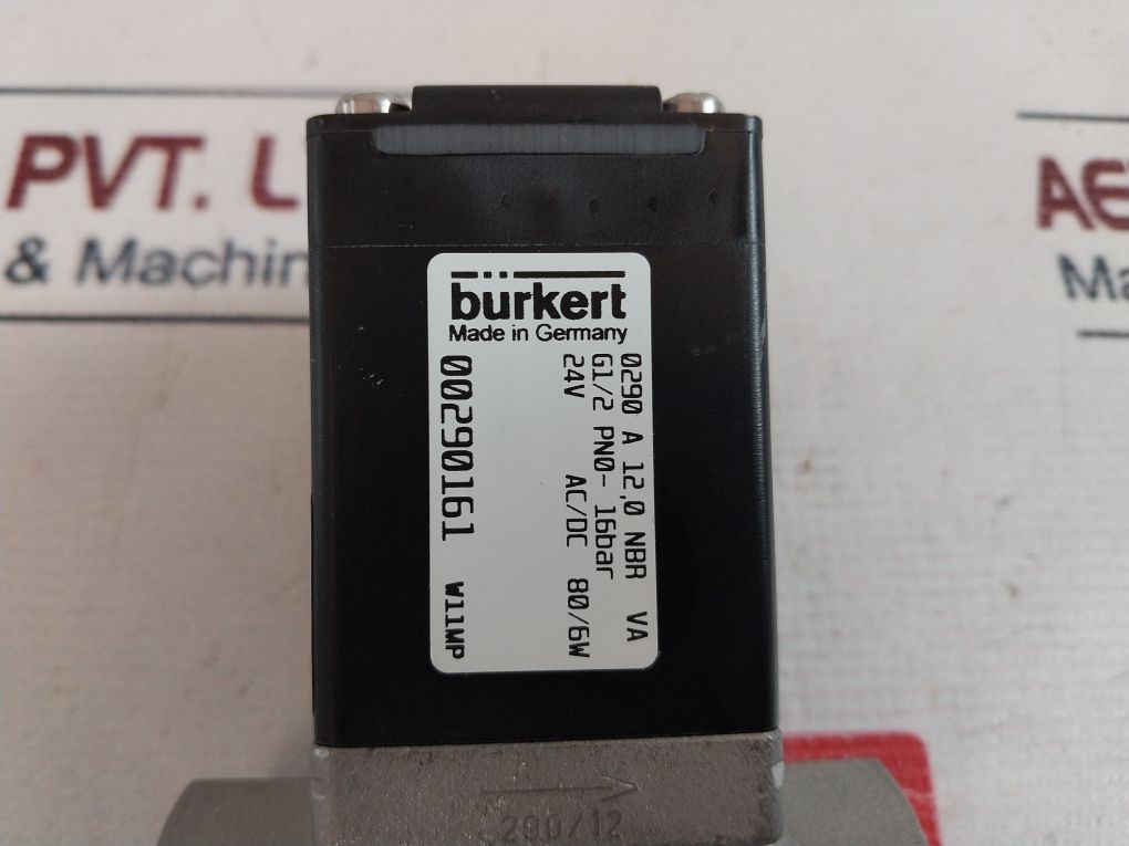 Burkert 0290 A 12,0 Nbr Va 2/2-way Solenoid Valve