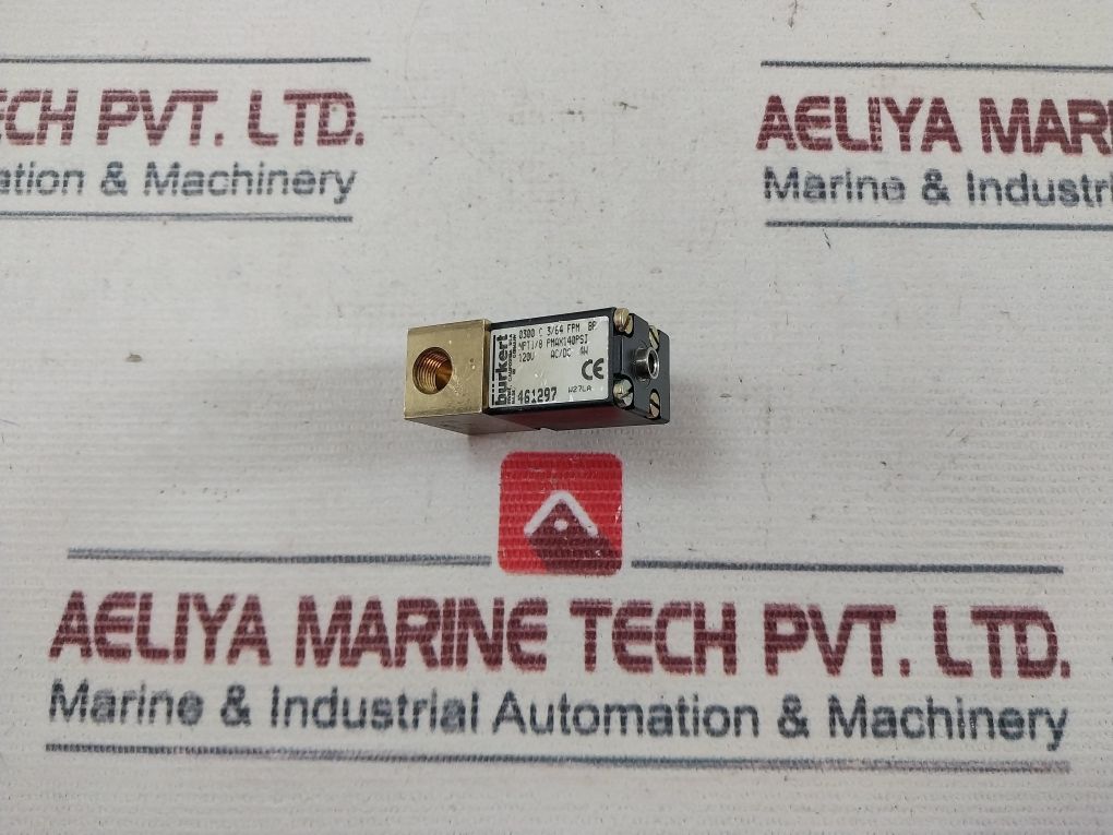 Burkert 0300 C 3/64 Fpm Br Solenoid Valve