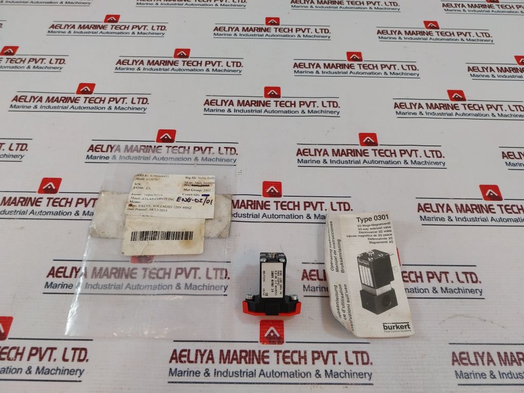 Burkert 0301 3/2-way Solenoid Valve 1089070214