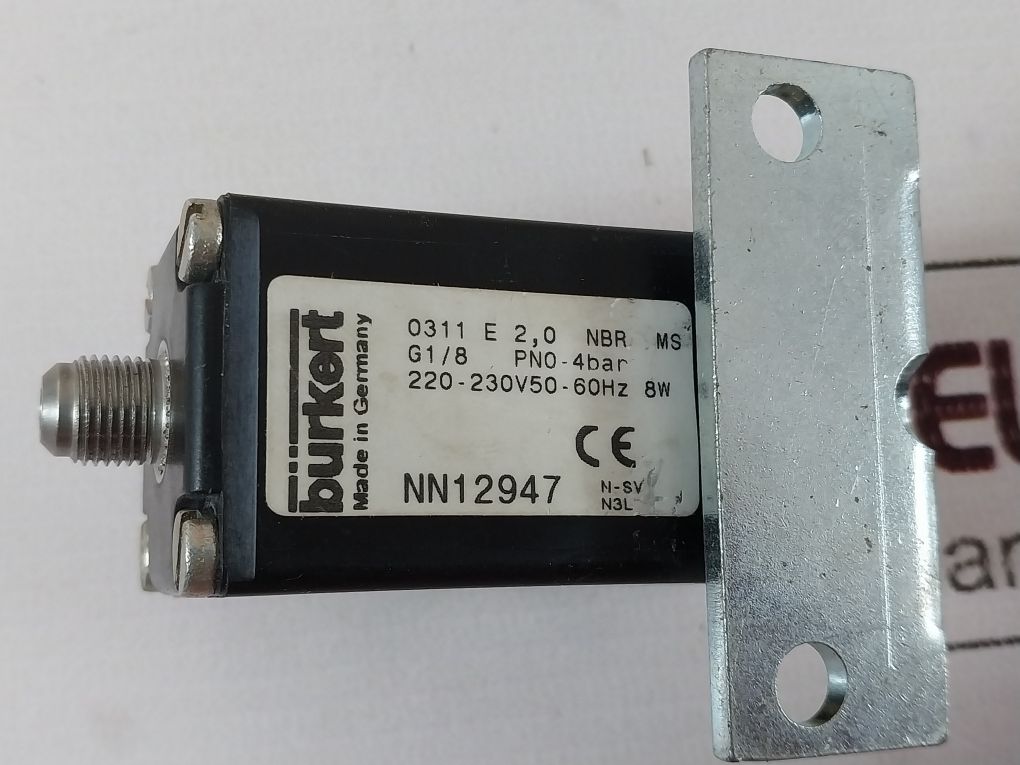 Burkert 0311 E 2,0 Nbr Ms Solenoid Valve Nn12947