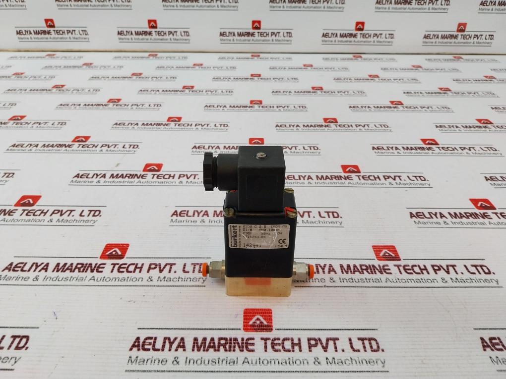 Burkert 0330 C 2,5 Epdm Ms Solenoid Valve 230V 50Hz 8W