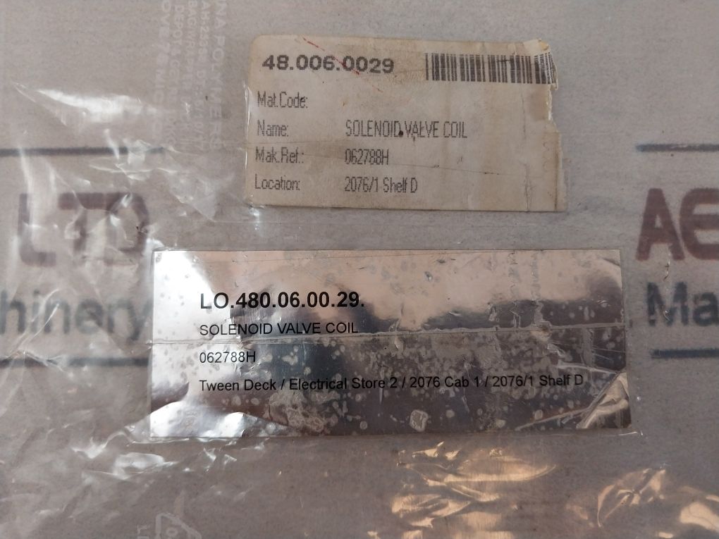 Burkert 0331 C 2,0 Nbr Ms Solenoid Valve Coil 110V 8W