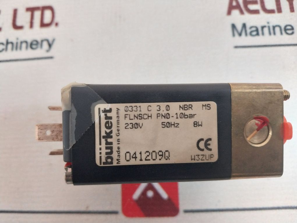Burkert 0331 C 3, 0 Nbr Ms Solenoid Valve 230V