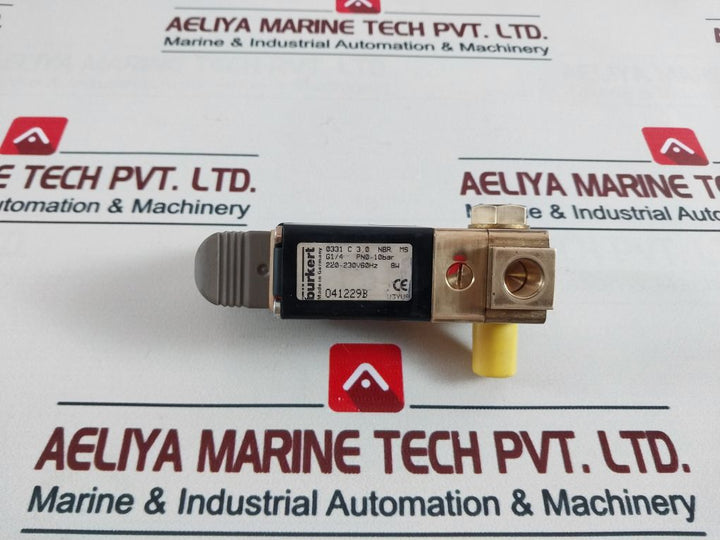 Burkert 0331 C 3,0 Nbr Ms